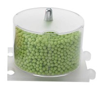 Puzzle Toppings Organizer Frosted Acrylic Base 1.3 Liters