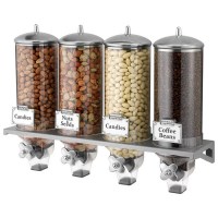 Classix Design Commercial Dispenser 4 x 6  Liters Stainless steel